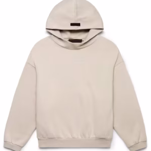 Fear of God Essentials Hoodie Silver Cloud