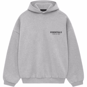 Fear of God Essentials Fleece Hoodie Light Heather Gray