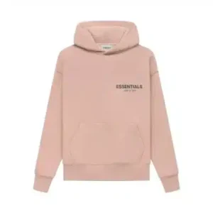 Fear of God Essentials Pullover Hoodie Pink